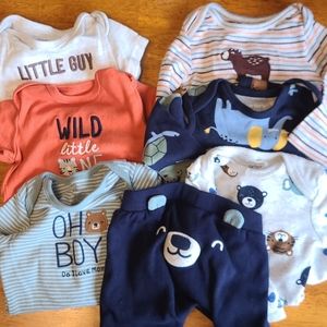 Carter's 3m 7 PC lot LIKE NEW baby boy